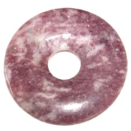 Donut ou PI Chinois lépidolite (4cm)