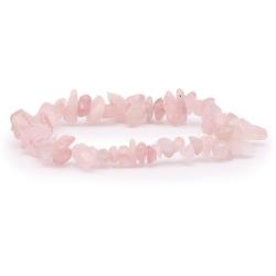 Bracelet quartz rose Brsil AA (perles baroques)