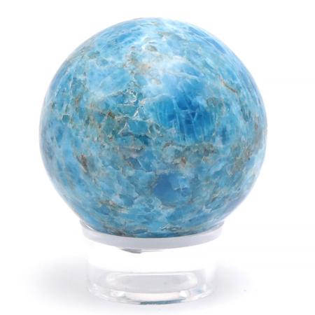 Sphère Apatite bleue Madagascar AA - 40-50mm