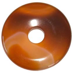 Donut ou PI Chinois cornaline (3cm)