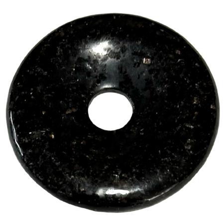 Donut ou PI Chinois Nuummite du Groeland (3cm)