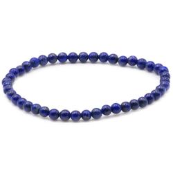 Bracelet lapis lazuli Afghanistan AA (boules de 3-4mm)