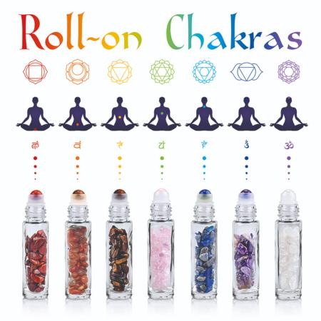 Lot de Roll-on 7 chakras