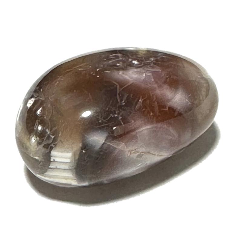 Agate Botswana rouge A (pierre roulée)