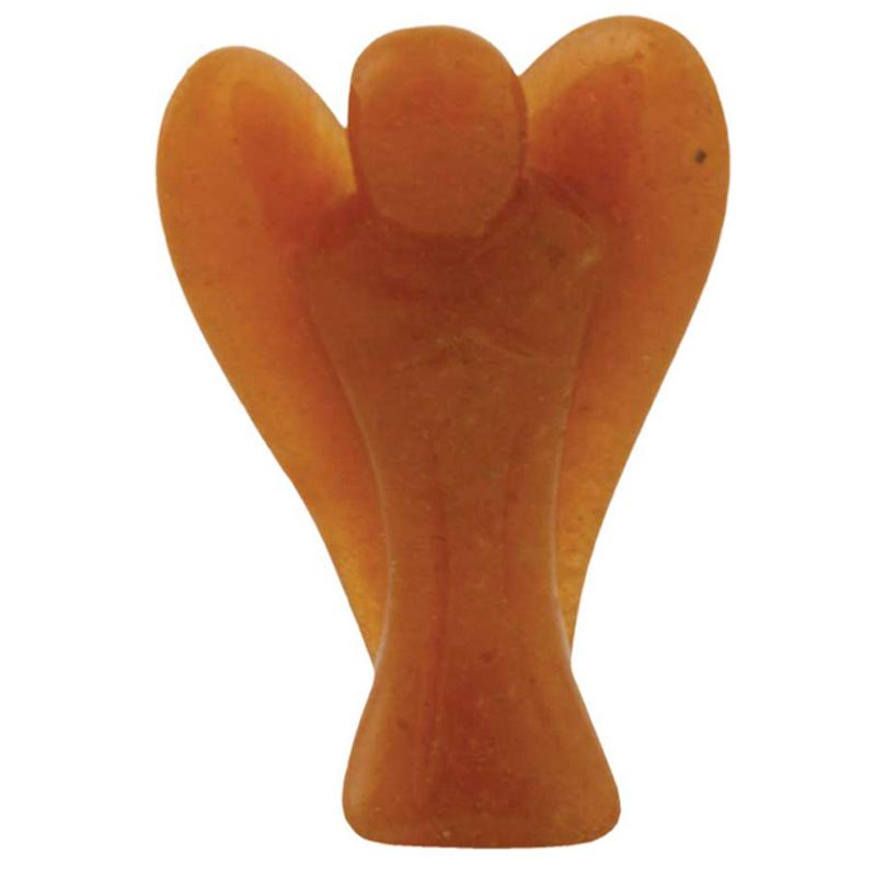 Ange aventurine rouge Brésil A 30-35mm