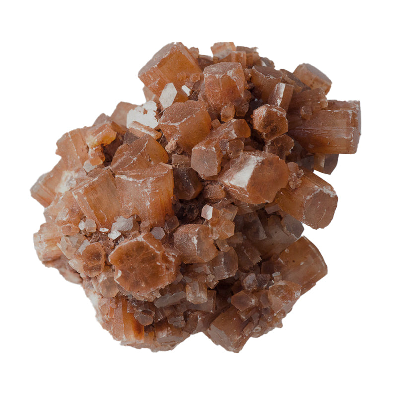 Raw crystallized aragonite Morocco A