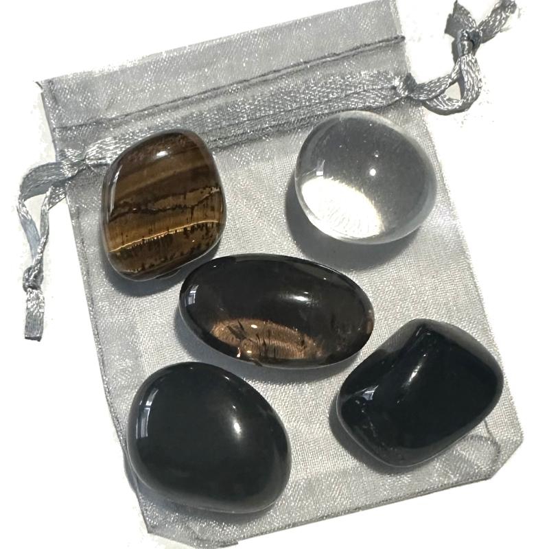 Assortiment de pierres roulées: pierres de Protection