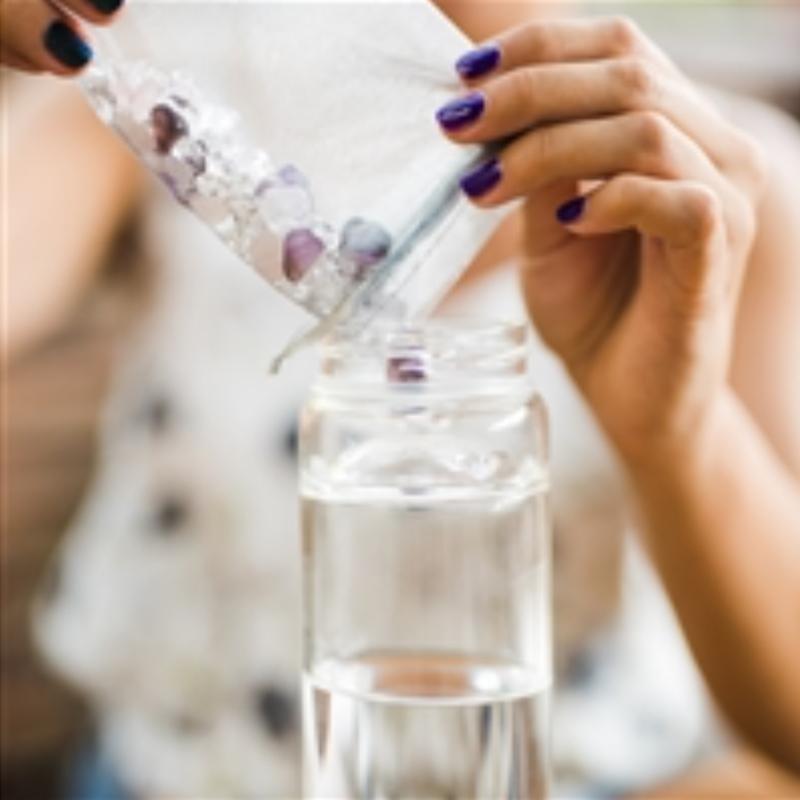 Recharge pierres précieuses "INU" Ambre