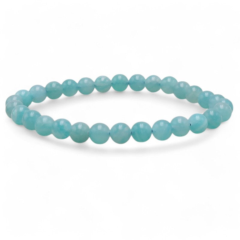 Amazonite bracelet United States AAA (5-6mm balls)
