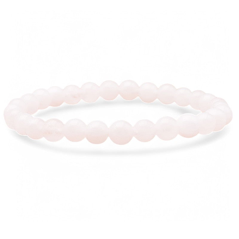 Chinese white jade bracelet A (baroque pearls)