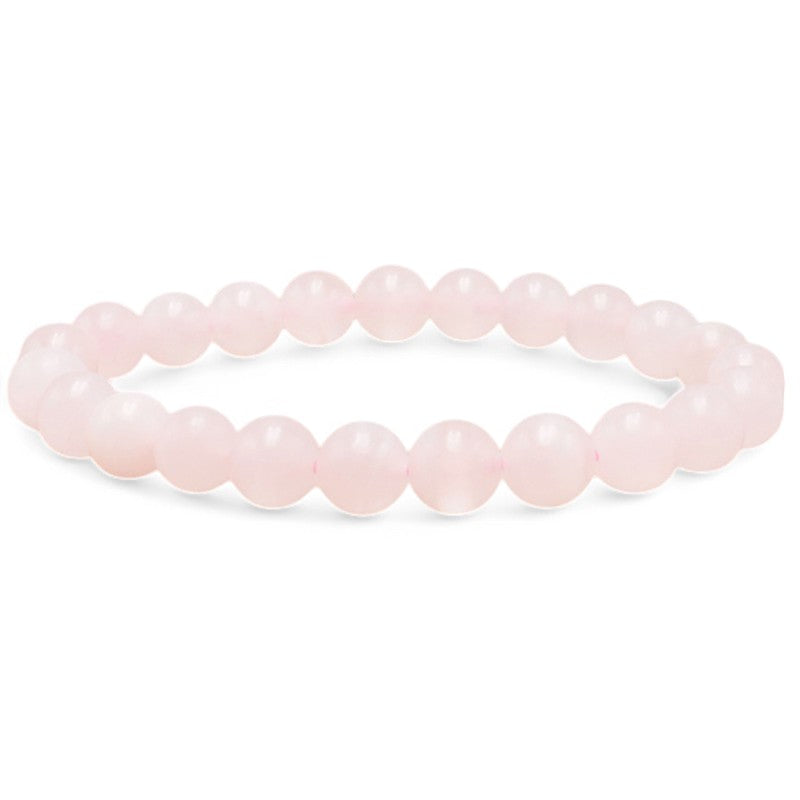 Peru manganocalcite bracelet With 7-8mm balls