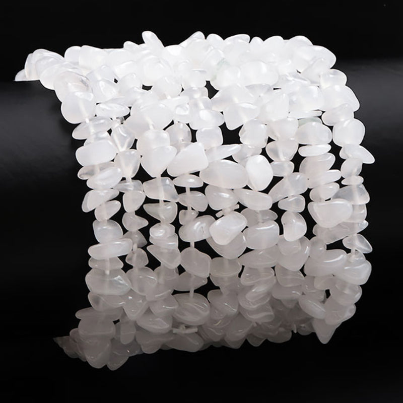 Botswana AB agate bracelet (baroque pearls)