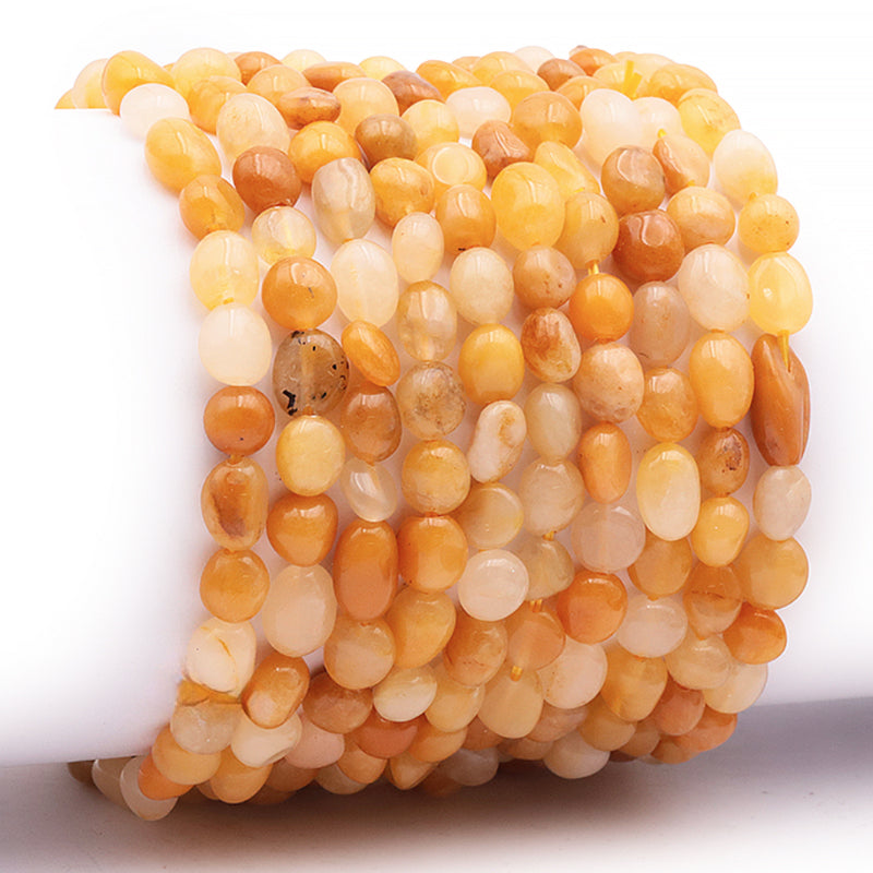 Brazil green aventurine bracelet With grains 5-7mm