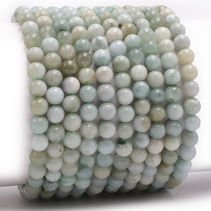 Burmese jade bracelet A (5-6mm beads)
