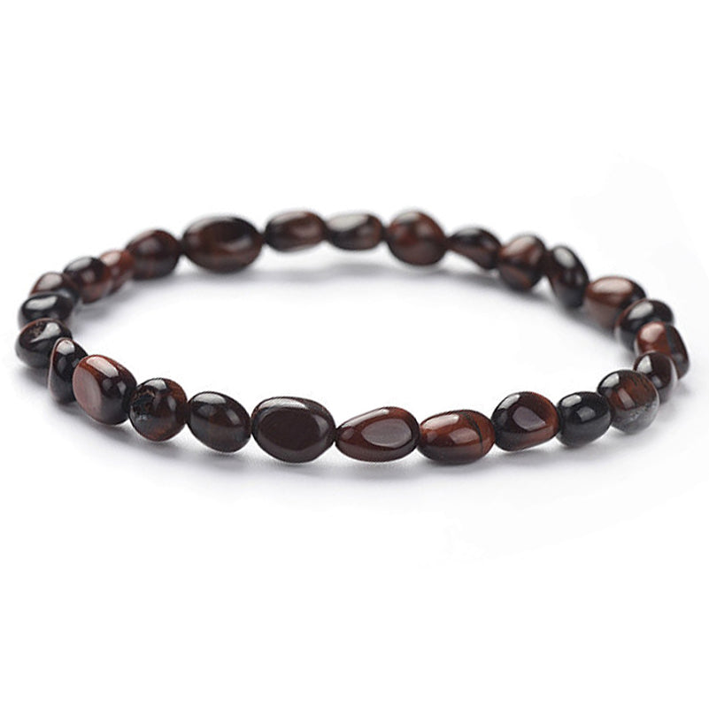 Pulsera ojo de buey Sudáfrica A (granos 5-7mm)