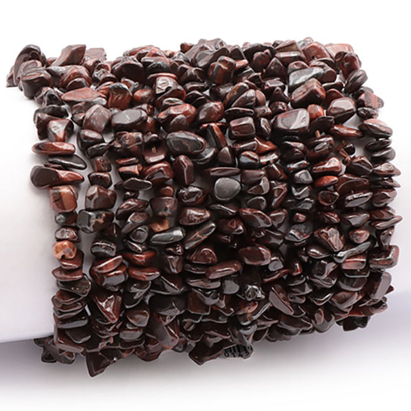 Bracelet oeil de taureau Afrique du Sud A (perles baroques)