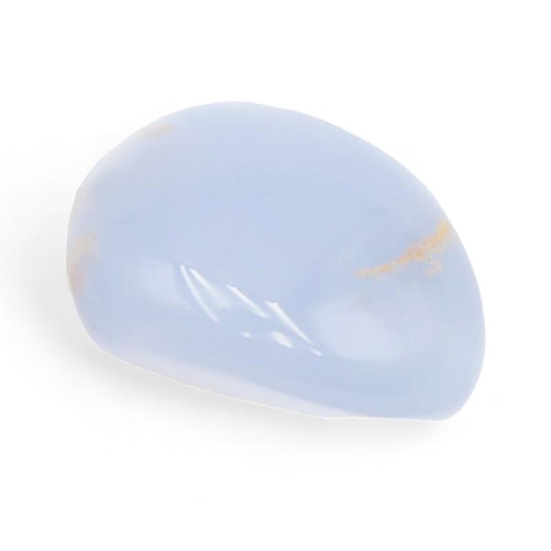 Calcédoine bleue Turquie AA (pierre roulée)