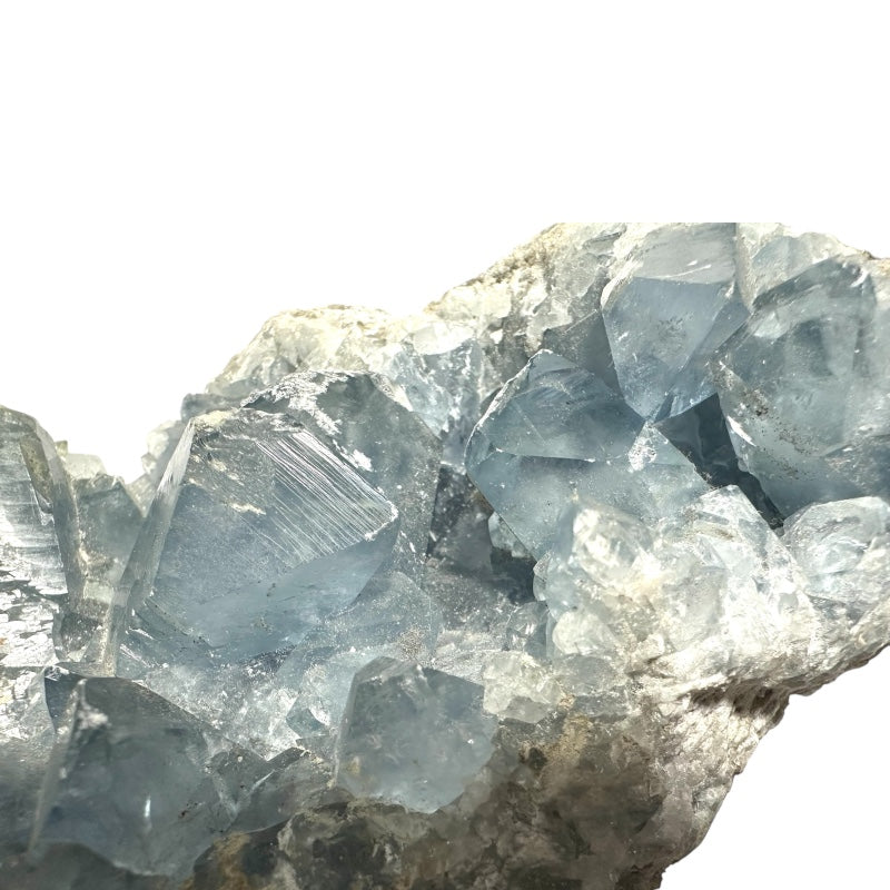 Géode de célestine Madagascar AA - 1 963g - Pièce unique