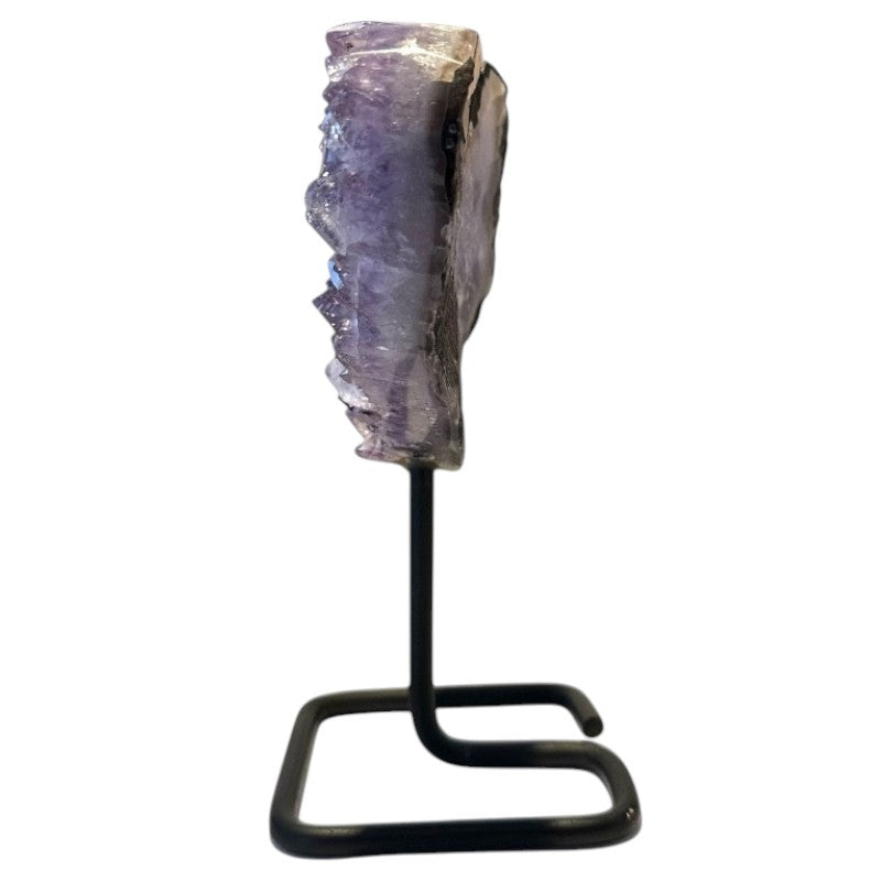 Raw amethyst heart Uruguay AAA 475g