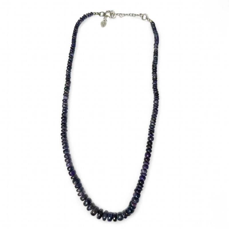 South African AA sugilite necklace (button beads) - 45-50cm