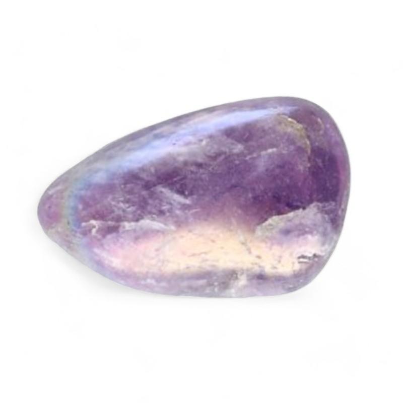Cristal Angel Aura violet Brésil A (pierre roulée)