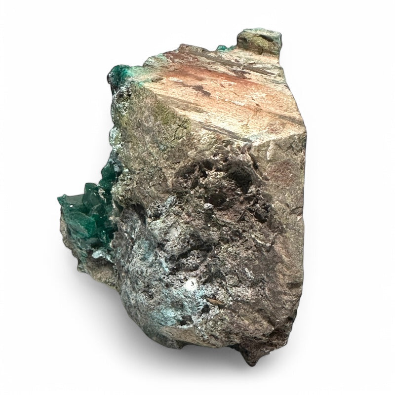 925 silver AAA dioptase ring - Size 53