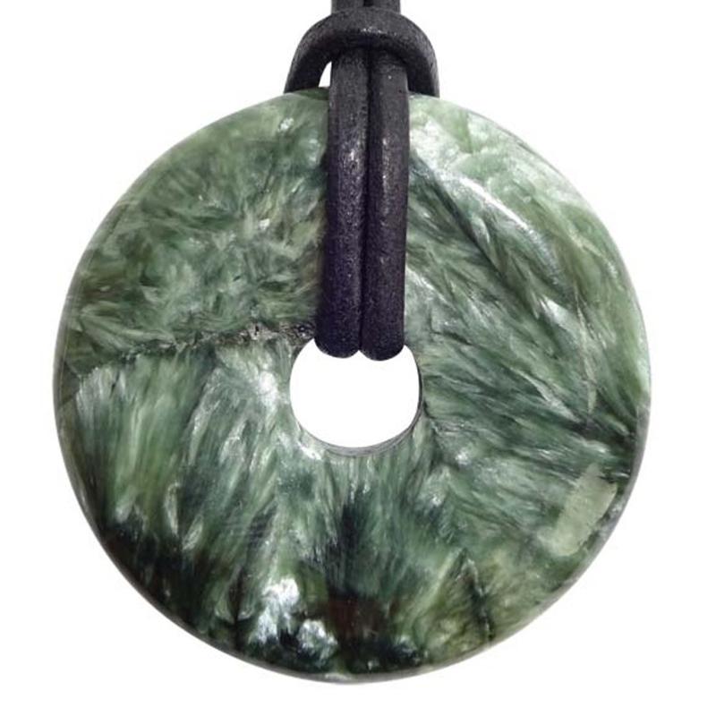 Donut ou PI Chinois séraphinite Russie AA (38-42mm)