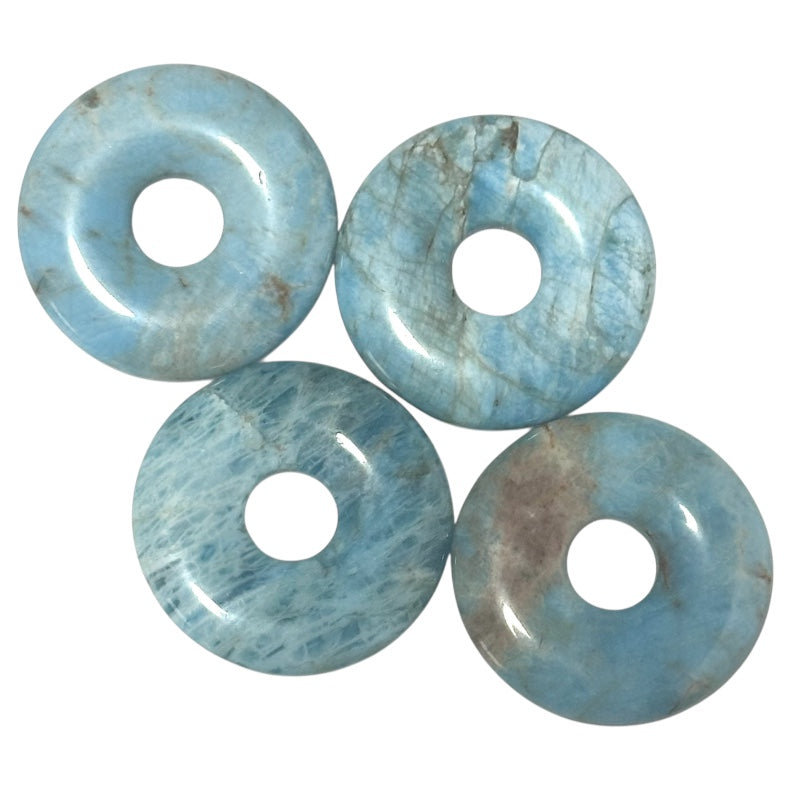 Donut or Chinese PI blue apatite Madagascar A