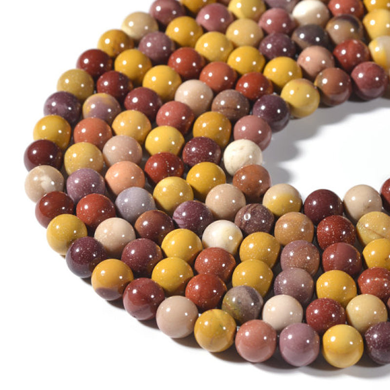 Australian mochaite jasper thread A