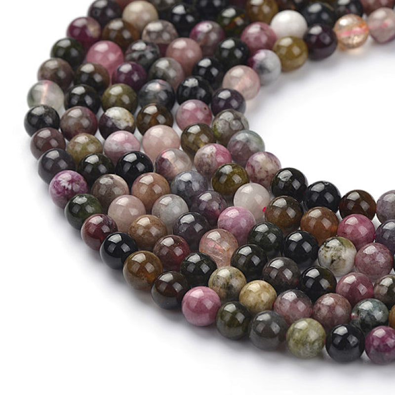 Multicolored tourmaline thread Brazil A