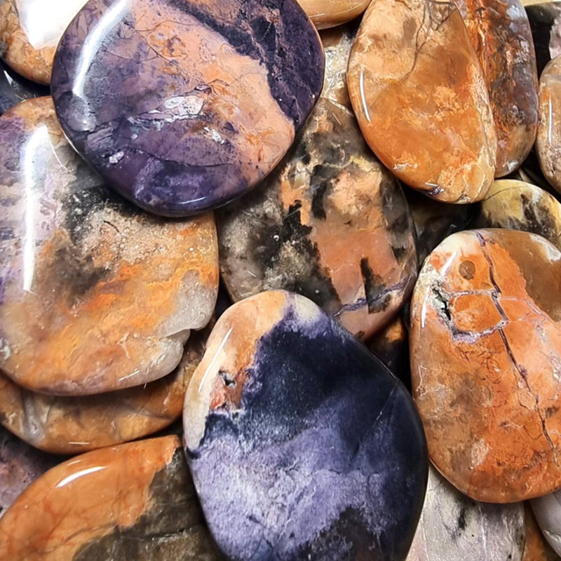 Thulite Pebble Norway A