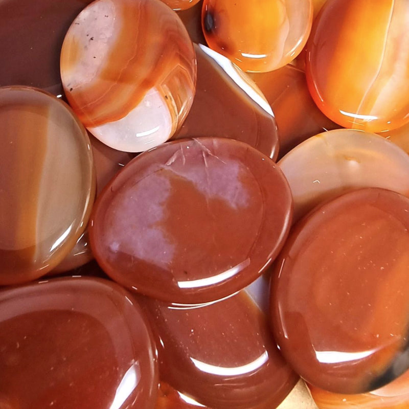 Carnelian pebble Brazil A