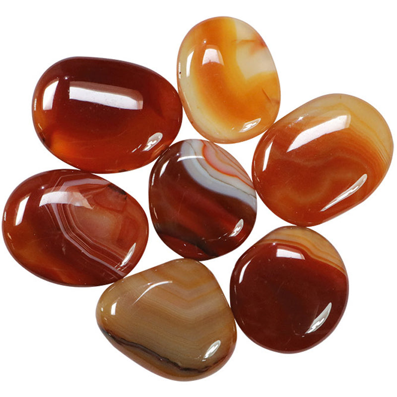 Carnelian pebble Brazil A