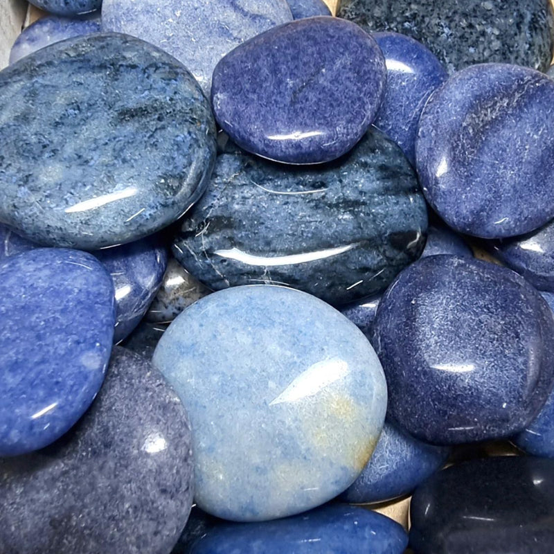 Dumortierite pebble Namibia A+