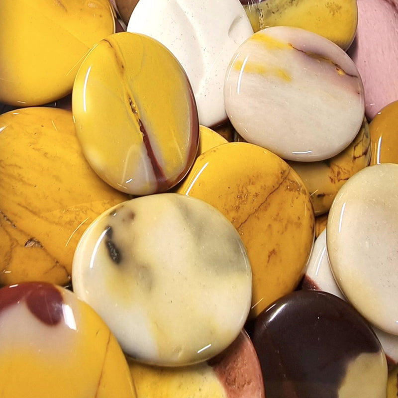 Mochaite jasper pebble Australia A