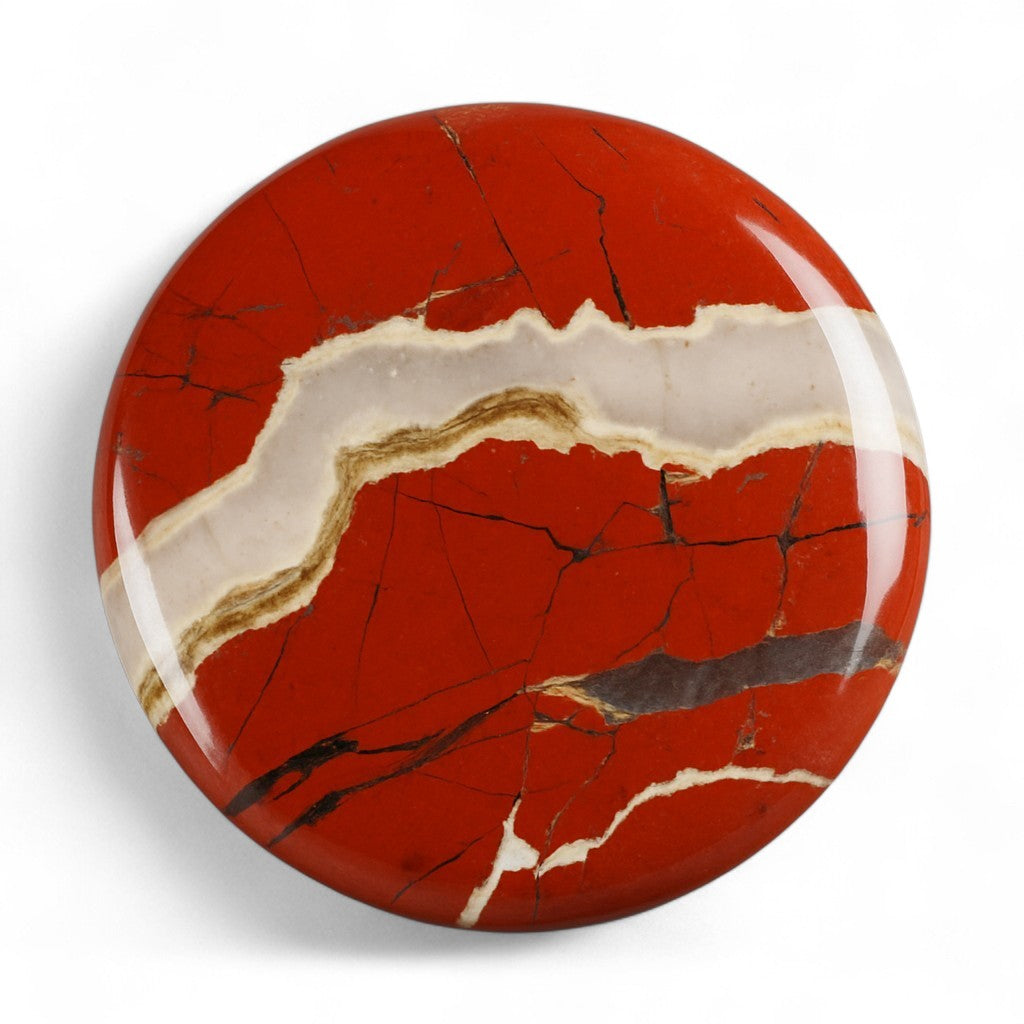 Red jasper pebble South Africa A