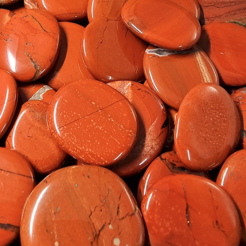 Red jasper pebble South Africa A