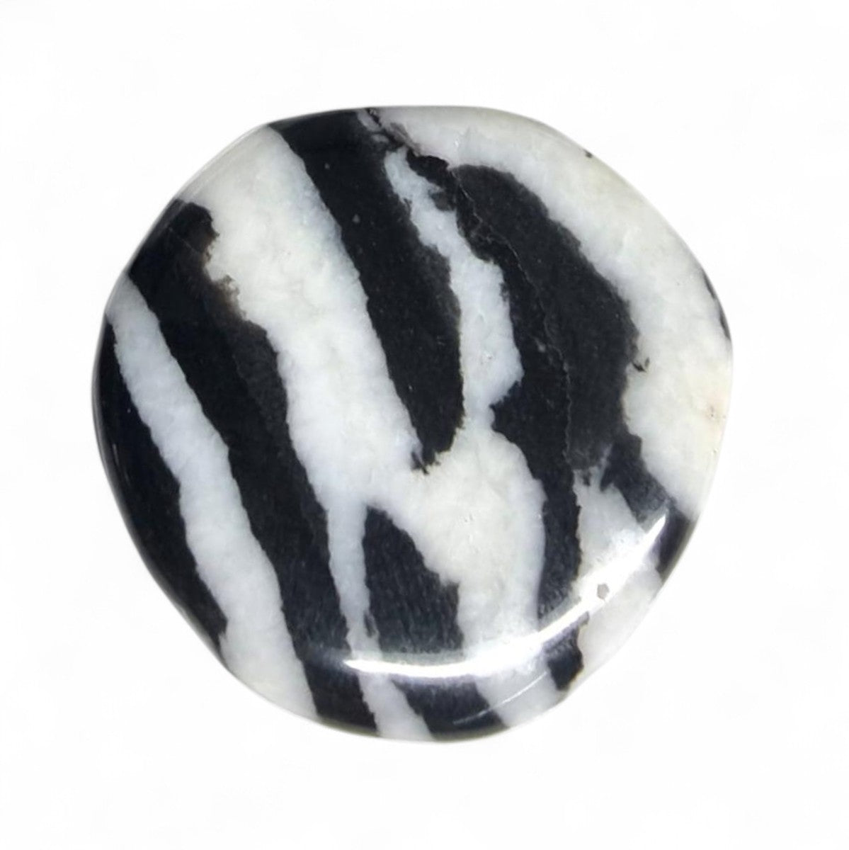 Galet jaspe zèbre Brésil A