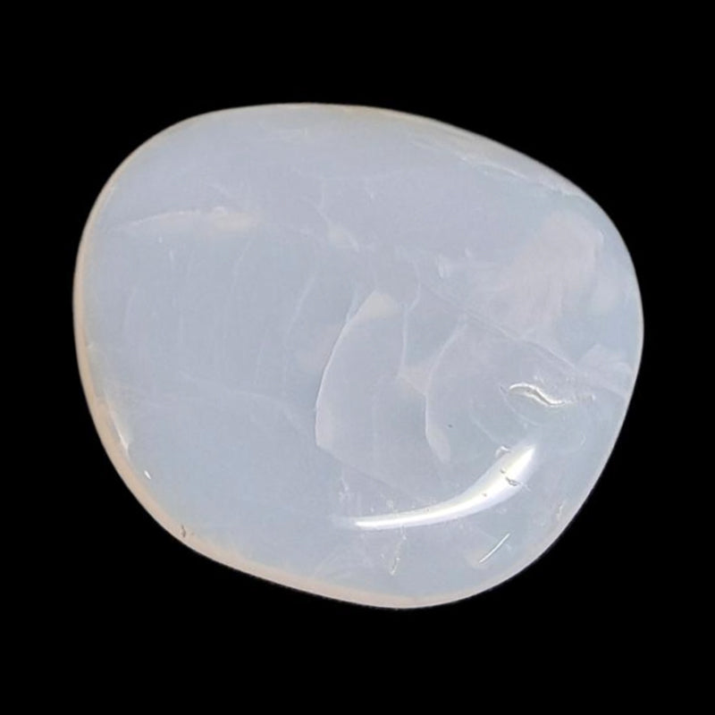 Galet opale blanche Pérou A – La Boite à Cailloux