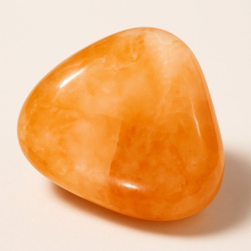 Hematoid quartz pebble Brazil A