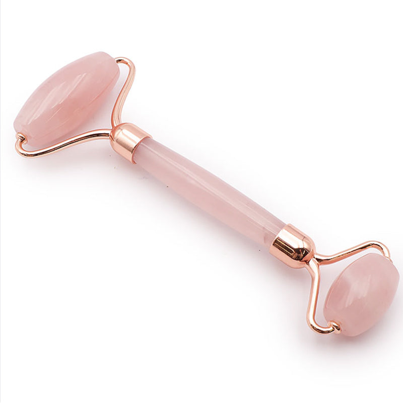Rouleau de massage "CHI" quartz rose Brésil A