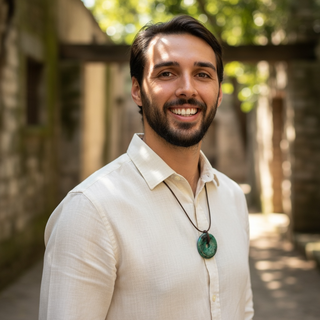 Donut or Chinese PI Chrysocolla Peru AAA (30mm)