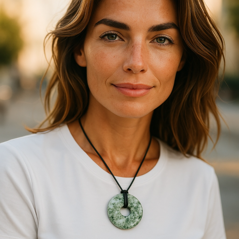 Donut or PI Chinese agate tree India A