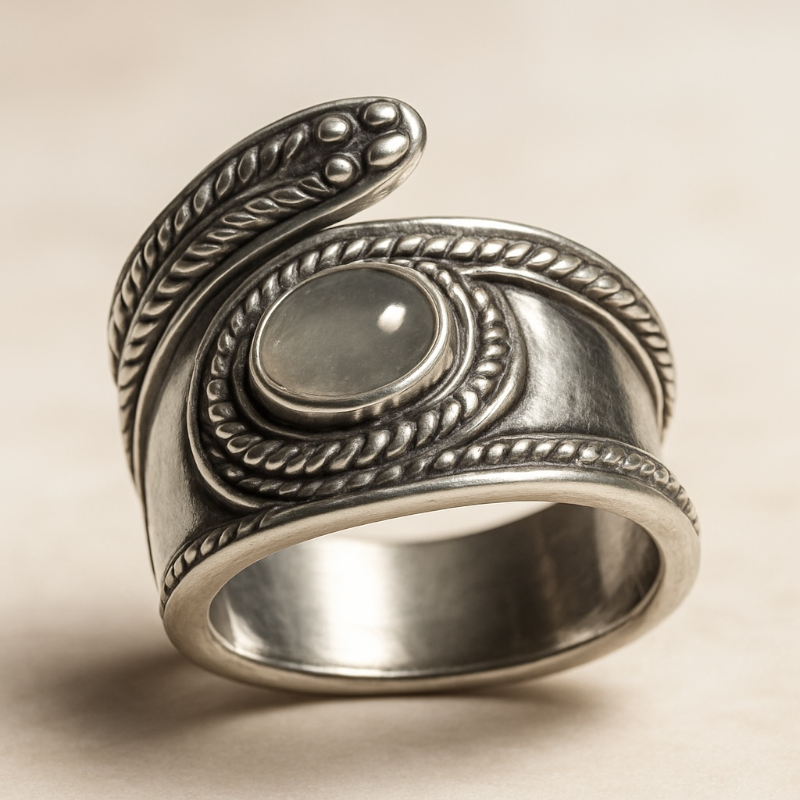 Bague labradorite Madagascar AA argent 925