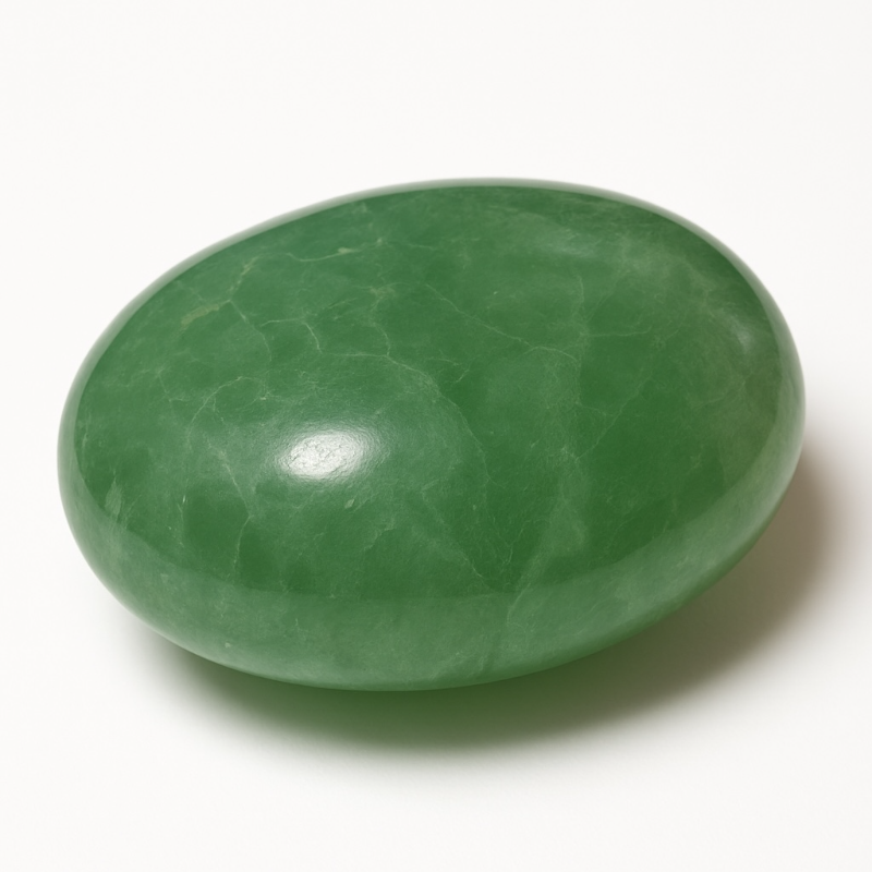 Green fluorite Madagascar A (XL pebble) – La Boite à Cailloux