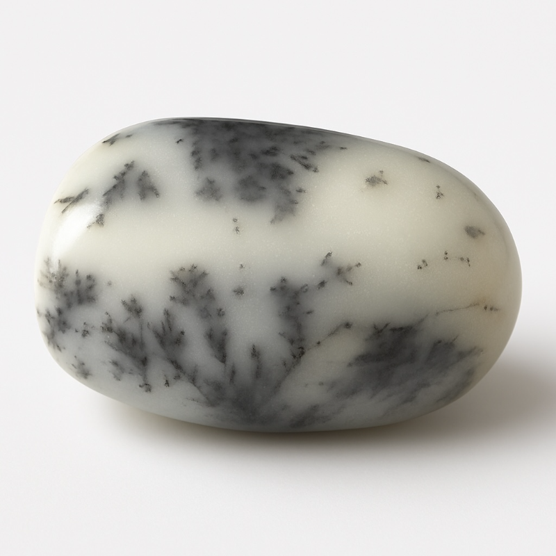 Dentrite agate pebble Brazil A