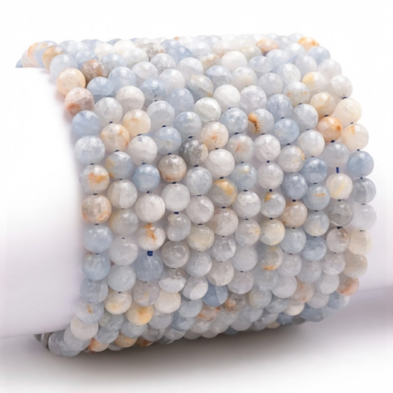 Celestine bracelet Madagascar A (5-6mm balls)