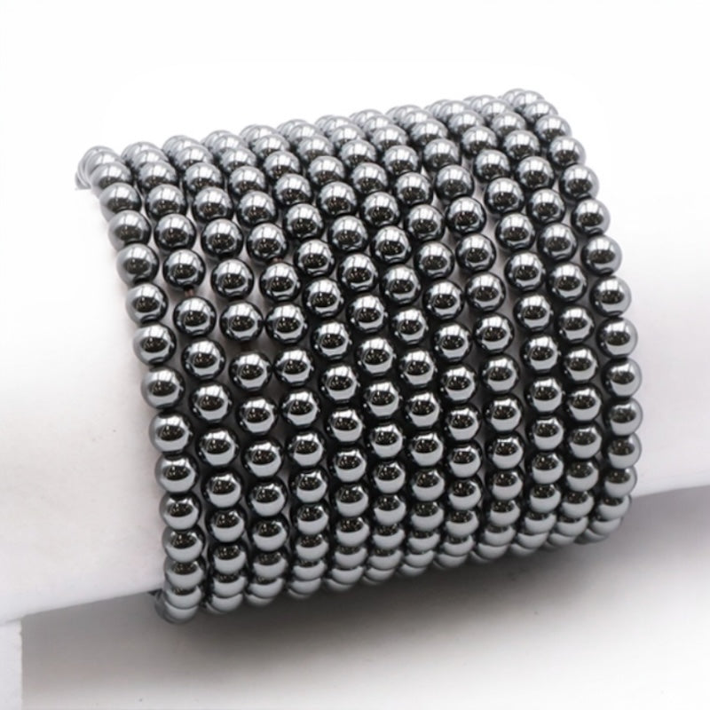 Hematite Bracelet China A (5-6mm beads)