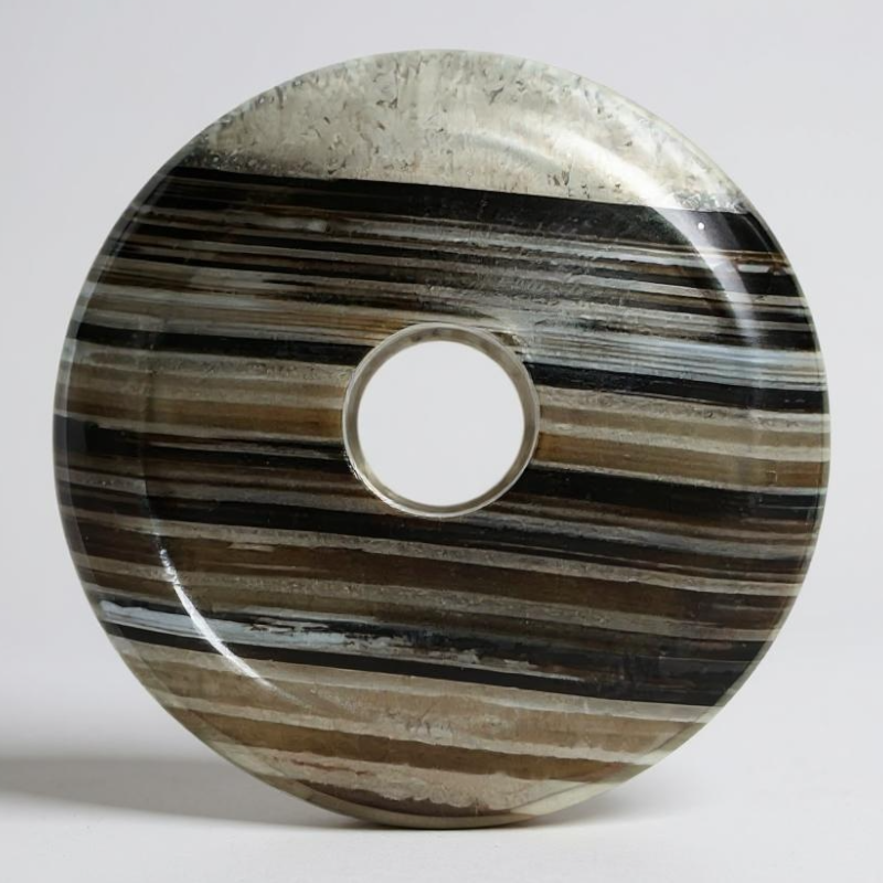 Donut or PI Chinese agate crystal Brazil A