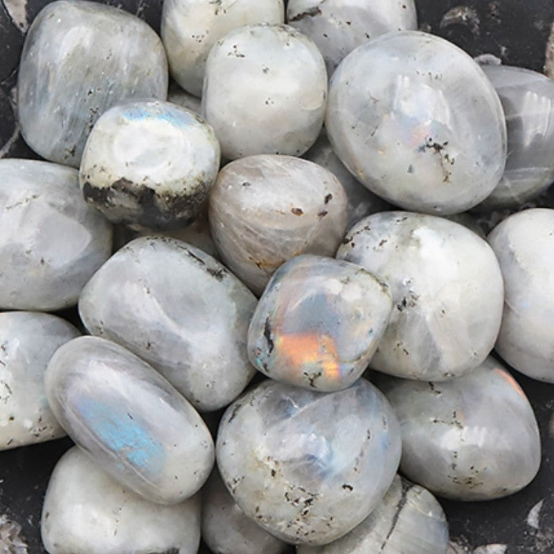 Labradorite Madagascar AA (pierre roulée)